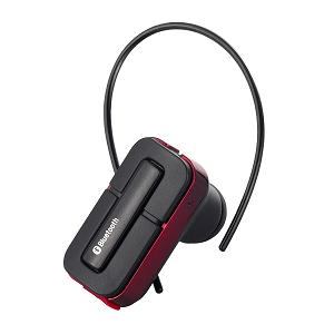 i-BUFFALO　Bluetooth3.0対応　ステレオヘッドセット　片耳・両耳両対応モデル　レッド　BSHSBE32RD