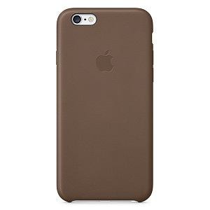 アップル(Apple)　MGR22FE／A　iPhone　6用　レザーケース　オリーブブラウン