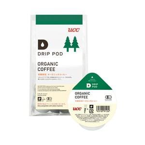 UCC DRIP POD抽出機専用 有機栽培オーガニックコーヒー 8P DPYS001