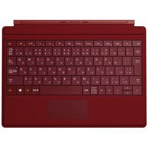 マイクロソフト　Surface　3　タイプ　カバー　レッド　A7Z00071