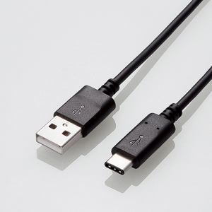 エレコム　USB2.0ケーブル(認証品、A-C)　1.5m　MPA-AC15NBK