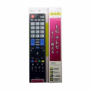 ミヨシ　TVリモコン　プリセットタイプ　LG用　MRC-LG01