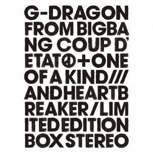 ＜CD＞　G-DRAGON　/　COUP　D'ETAT[＋ONE　OF　A　KIND&HEARTBREAKER]（初回限定盤）（DVD付）
