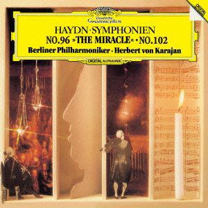 ＜CD＞ ハイドン：交響曲第96番「奇蹟」&第102番 ／ カラヤン