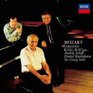 【CD】モーツァルト：3台のピアノための協奏曲(第7番)、2台のピアノための協奏曲(第10番) 他