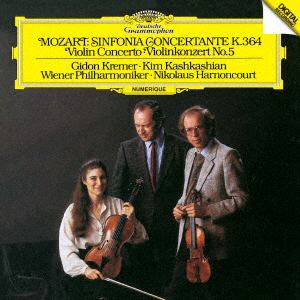 ＜CD＞ クレーメル ／ モーツァルト:ヴァイオリン協奏曲第5番「トルコ風」、協奏交響曲K.364
