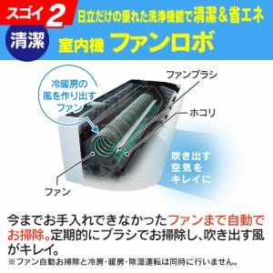 【推奨品】日立 RAS-W28M W エアコン Wシリーズ (10畳用) スター 