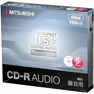 バーベイタム(Verbatim)  MUR80FP5D1 音楽用CD-R