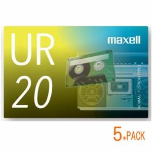maxell UR-20N5P カセットテープ 20分 5本組