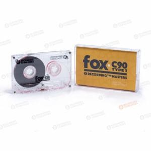 HIDISC HDAT90FOX1P カセットテープ 90分 90分