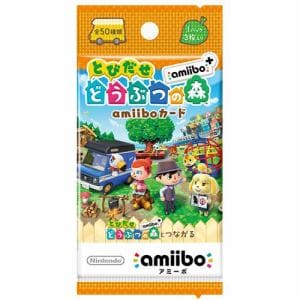 任天堂　『とびだせ　どうぶつの森　amiibo＋』amiiboカード　NVL-E-ME3A