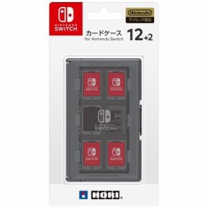 ホリ カードケース12+2 for Nintendo Switch ブラック NSW-021