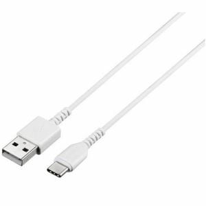 バッファロー　BSMPCAC110WH　USB2.0ケーブル（Type-A　to　Type-C）　ホワイト　1m