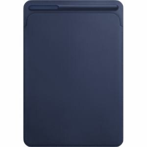 アップル(Apple)　MPU22FE／A　iPad　Pro　10.5インチ用　レザースリーブ　ミッドナイトブルー