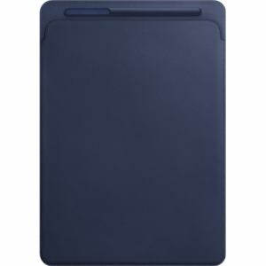 アップル(Apple)　MQ0T2FE／A　iPad　Pro　12.9インチ用　レザースリーブ　ミッドナイトブルー