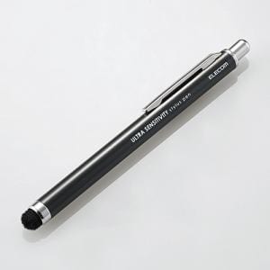 エレコム P-TPCNBK 超感度スマートフォン用タッチペン(ノックタイプ) ブラック