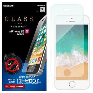 エレコム　PM-A18SFLUP　iPhone　SE／　5s／　5c／　5用　液晶保護フィルム　ユーピロン