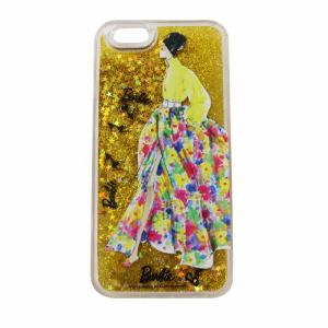 【クリックで詳細表示】MSソリューションズ iPhone 6/6s 「Barbie Design」Glitter Print Case イエロー LP-BI6SHGSYE