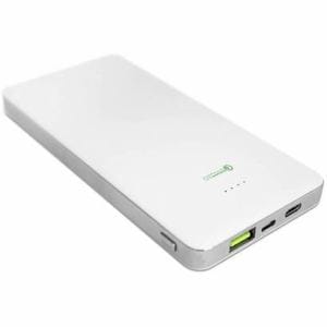 ラディウス RK-PH100W QuickCharge3.0 USB Type-C対応 モバイルバッテリー 10000mAh ホワイト