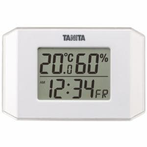 タニタ TT-574-WH デジタル温湿度計 ホワイト