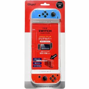 ナカバヤシ SZC-SWI09CL Nintendo Switch用 クリアカバー セパレートタイプ