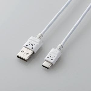 エレコム　MPA-ACXCL12NWF　　極細USB　Type-Cケーブル(カラー)