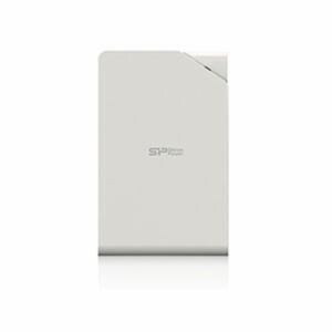 シリコンパワー　SP010TBPHDS03S3W　USB3.0対応　ポータブルハードディスク　1.0TB(ホワイト)　Stream　S03