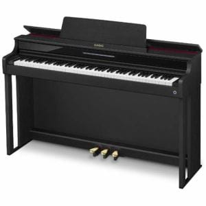 カシオ AP-550BK 電子ピアノ CELVIANO（セルビアーノ） SLIMシリーズ 88鍵盤 ブラックウッド調
