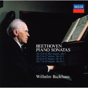 【CD】ベートーヴェン：ピアノ・ソナタ第4番・第5番・第6番・第7番
