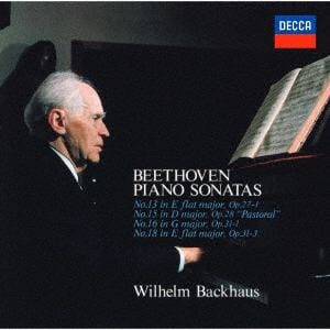 【CD】ベートーヴェン：ピアノ・ソナタ第13番・第15番・第16番・第18番