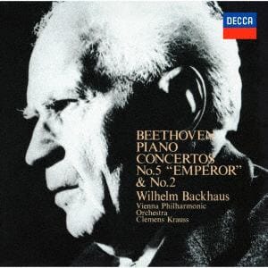 【CD】ベートーヴェン：ピアノ協奏曲第2番・第5番[皇帝](モノラル)