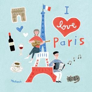 【CD】I　love　Paris～The　best　songs　and　music　of　Paris～