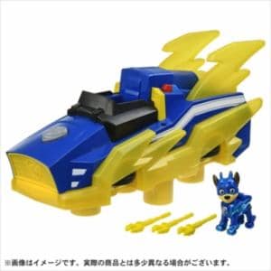 タカラトミー　パウ・パトロール　DX変形ビークル　チェイス　マイティポリスカー(チャージアップ)