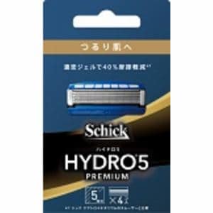 シック・ジャパン　ハイドロ5プレミアムつるり肌へ替刃　4個入