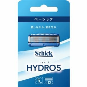 シック・ジャパン ベーシック替刃 ハイドロ5 12個入