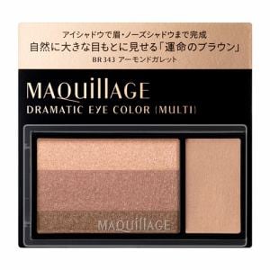 資生堂（SHISEIDO） マキアージュ ドラマティックアイカラー (マルチ) BR343 アーモンドガレット アーモンドガレット (2.5g)