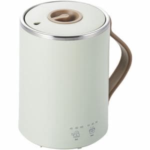 エレコム HAC-EP01GR マグカップ型電気なべ COOKMUG 350mL 湯沸かし 煮込み ミント