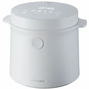 LOCABO JM-C20E-W 糖質カット炊飯器 ホワイト