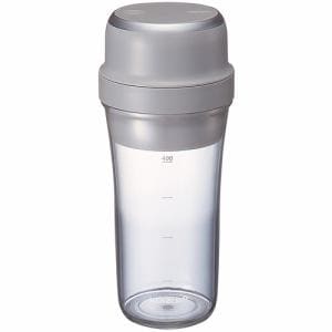 コイズミ　KMX0400　充電式ポータブルミキサー　400ml　グレー