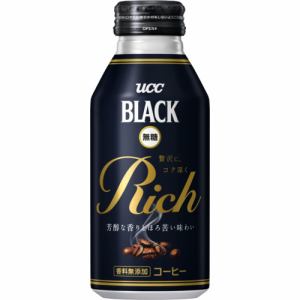 UCC BLACK無糖RICH 375g ×24本