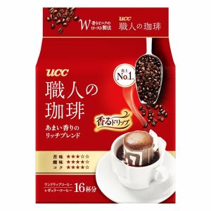 UCC 職人の珈琲 ワンドリップコーヒー あまい香りのリッチブレンド 16P