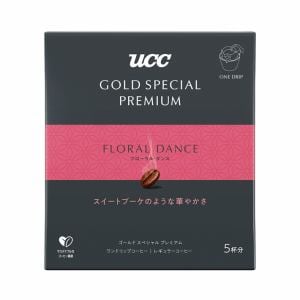 UCC GOLD SPECIAL PREMIUM ワンドリップコーヒー フローラルダンス 5P