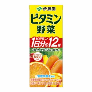 伊藤園　ビタミン野菜　200ml×12本　【セット販売】