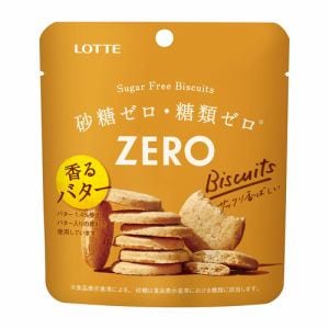 ロッテ　LOTTE　ZERO　ゼロ　シュガーフリービスケット　26g