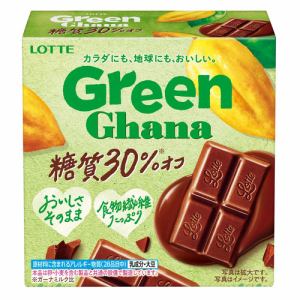 ロッテ Green Ghana グリーンガーナ 糖質30％オフ 48g