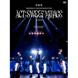 【DVD】TOMORROW　X　TOGETHER　WORLD　TOUR　[ACT：SWEET　MIRAGE]　IN　JAPAN(初回限定盤)