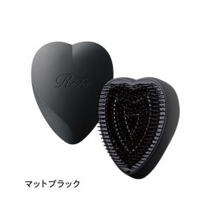 MTG　RS-AJ-03A　ReFa　HEART　BRUSH　ツヤメイクブラシ　マットブラック　RSAJ03A