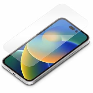 PGA PG-22QGL06FCL 2022年 iPhone 14 Pro用 液晶全面保護ガラス Premium Style スーパークリア