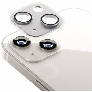 PGA PG-22RCLG05SV 2022年 iPhone デュアルカメラ用 カメラフルプロテクター Premium Style シルバー