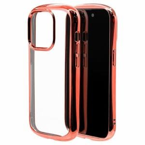 ラスタバナナ　iPhone　14　Pro　VANILLA　PACK　TPUケース　メタルフレーム　2.7mm　straight　ローズゴールド